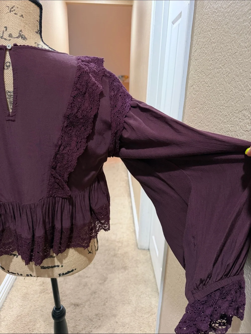 Free People flowy peasant